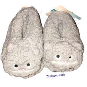 🔴🆕 Kids cat 🐱 animal soft sole cozy slippers unisex girl or boy